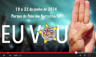 ACAMPAMENTO DO CENTENÁRIO: #EUVOU E VOCÊ?