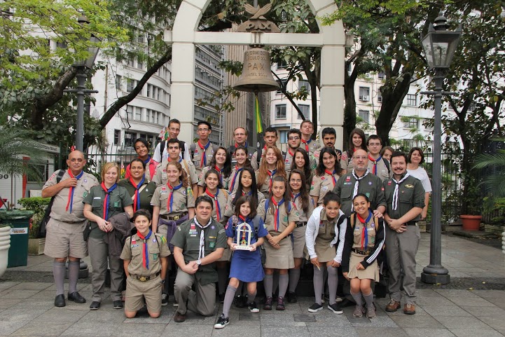 Escoteiros SP recebem Prêmio Marco da Paz