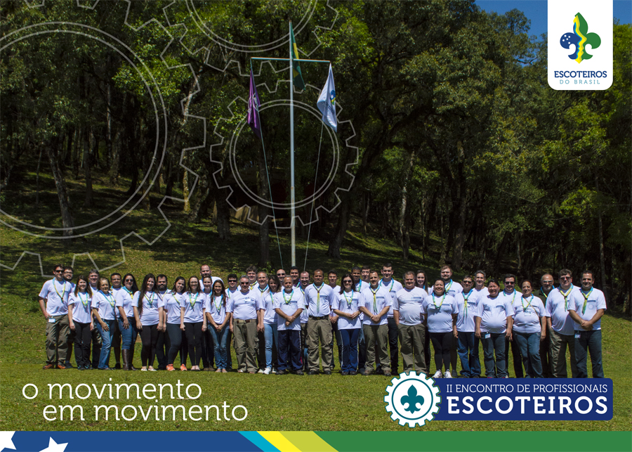 São Paulo no II Encontro de Profissionais  dos Escoteiros do Brasil – 2014