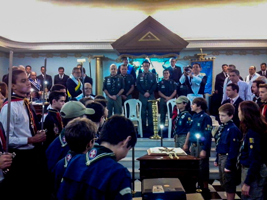 Palestra “Escotismo e Maçonaria” na Loja Guatimozín – GLESP