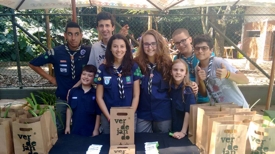 Escoteiros do 8º Distrito – Butantã  participaram do Projeto Verdejando