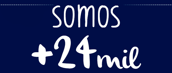 Já somos mais de 24 mil