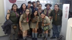 Escoteiros realizam doação de sangue