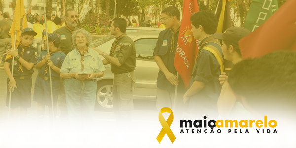 Desenvolva ações de conscientização no trânsito e participe do Maio Amarelo