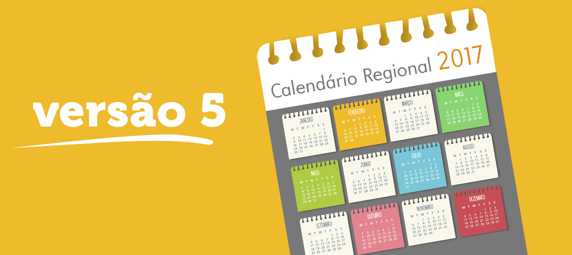 Calendário Regional- versão 5 : Alteração de datas do Desafio Intelectual Sênior, Arraiá, DRACOPIO e Encontro de Jovens Líderes