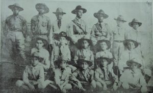Grupo de Escoteiros graduados de 1922.