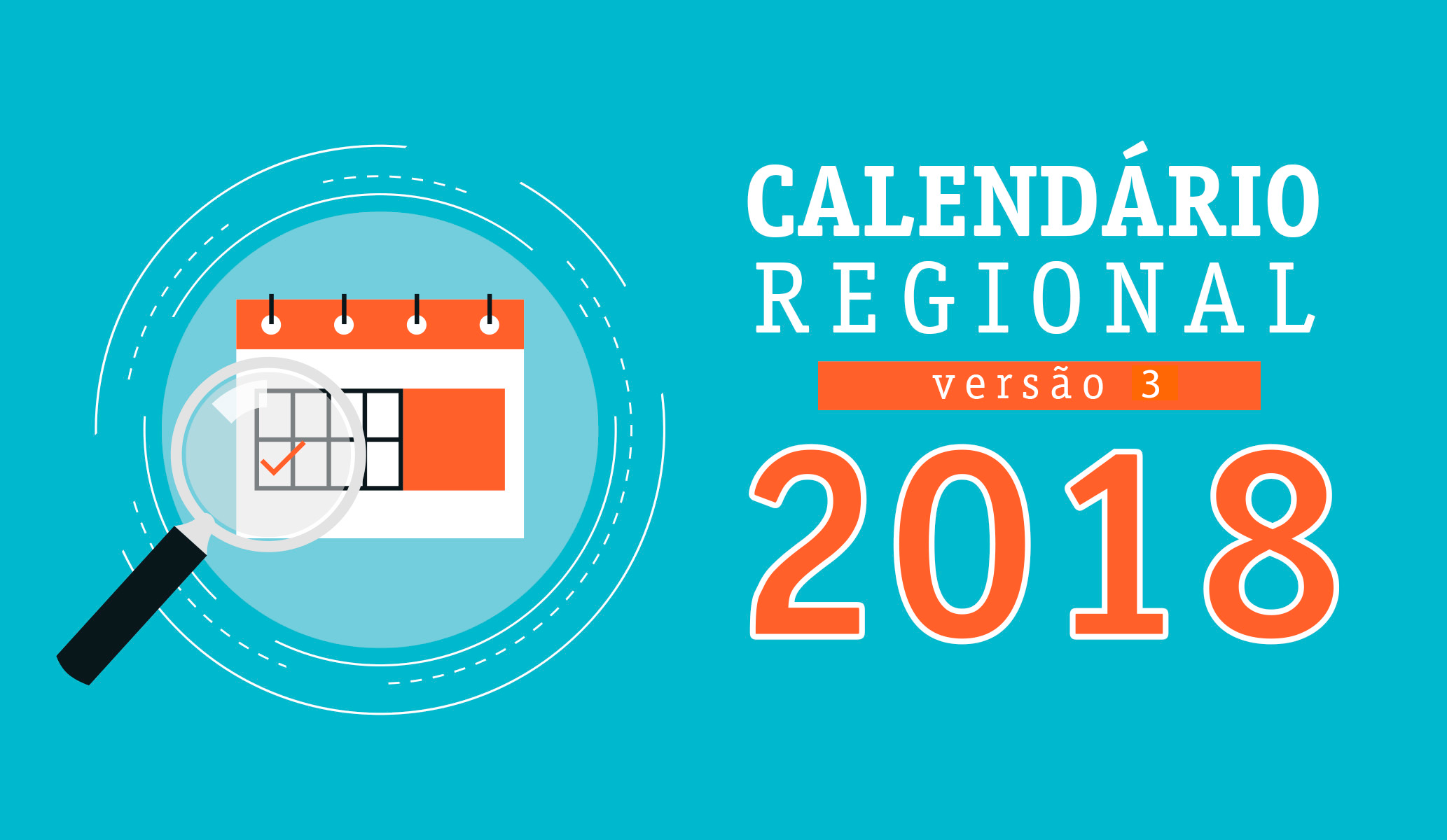 Versão 3 do Calendário Regional 2018