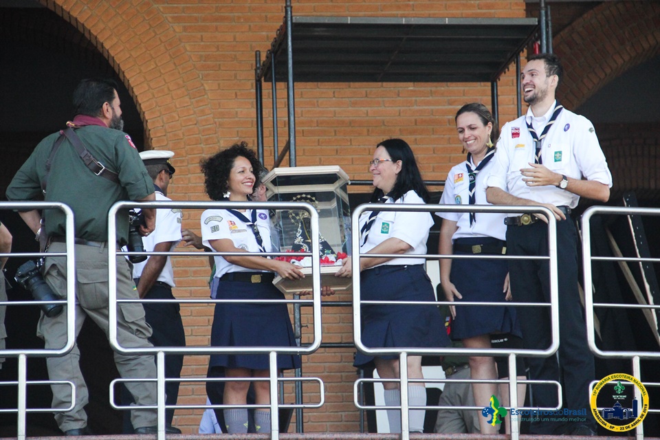 Romaria Escoteira reúne mais de 1700 em Aparecida