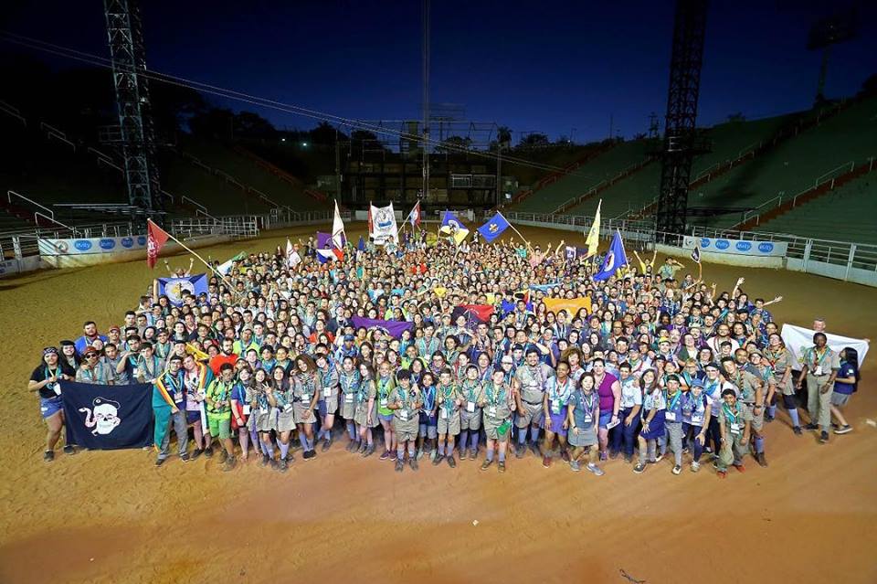Mais de 2200 paulistas participam do 7º Jamboree Nacional