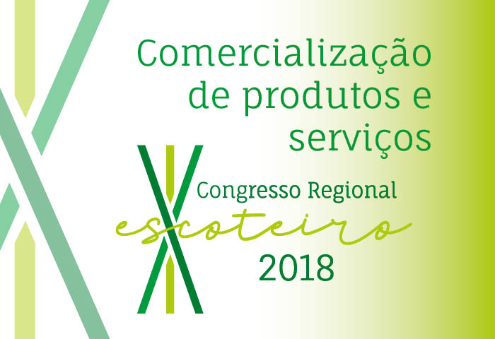 COMERCIALIZAÇÃO DE PRODUTOS/SERVIÇOS – Congresso Regional Escoteiro 2018