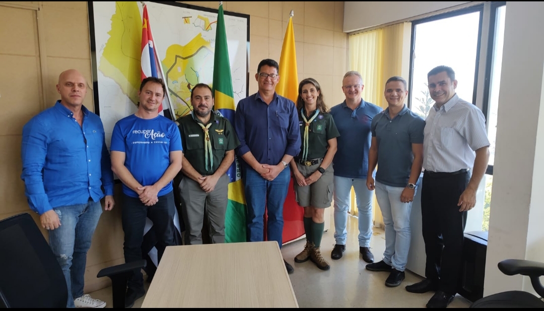 Comissário Distrital se reúne com Vice-Prefeito e Secretários de Mogi Guaçu SP