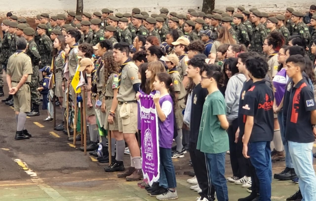 Escoteiros do interior de São Paulo participam das comemorações do Bicentenário da Independência