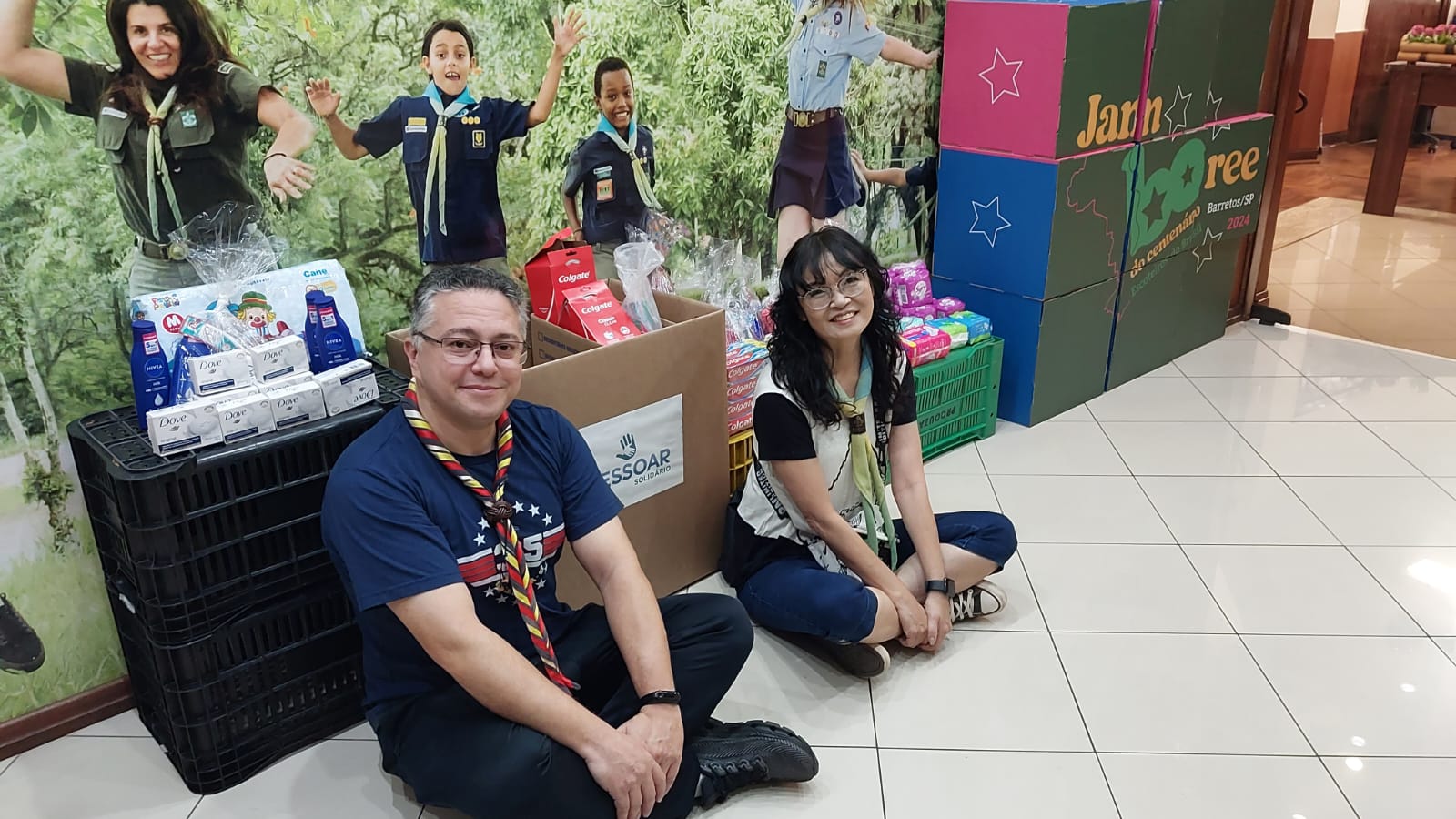 Região escoteiro de São Paulo participa do projeto Ressoar Solidário