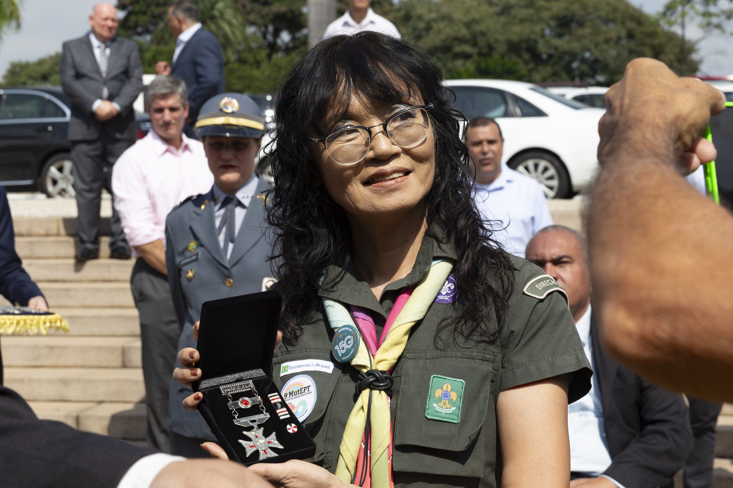 Região Escoteira de São Paulo condecora Sociedade Veteranos de 32 e seu presidente com Medalha Gratidão Ouro