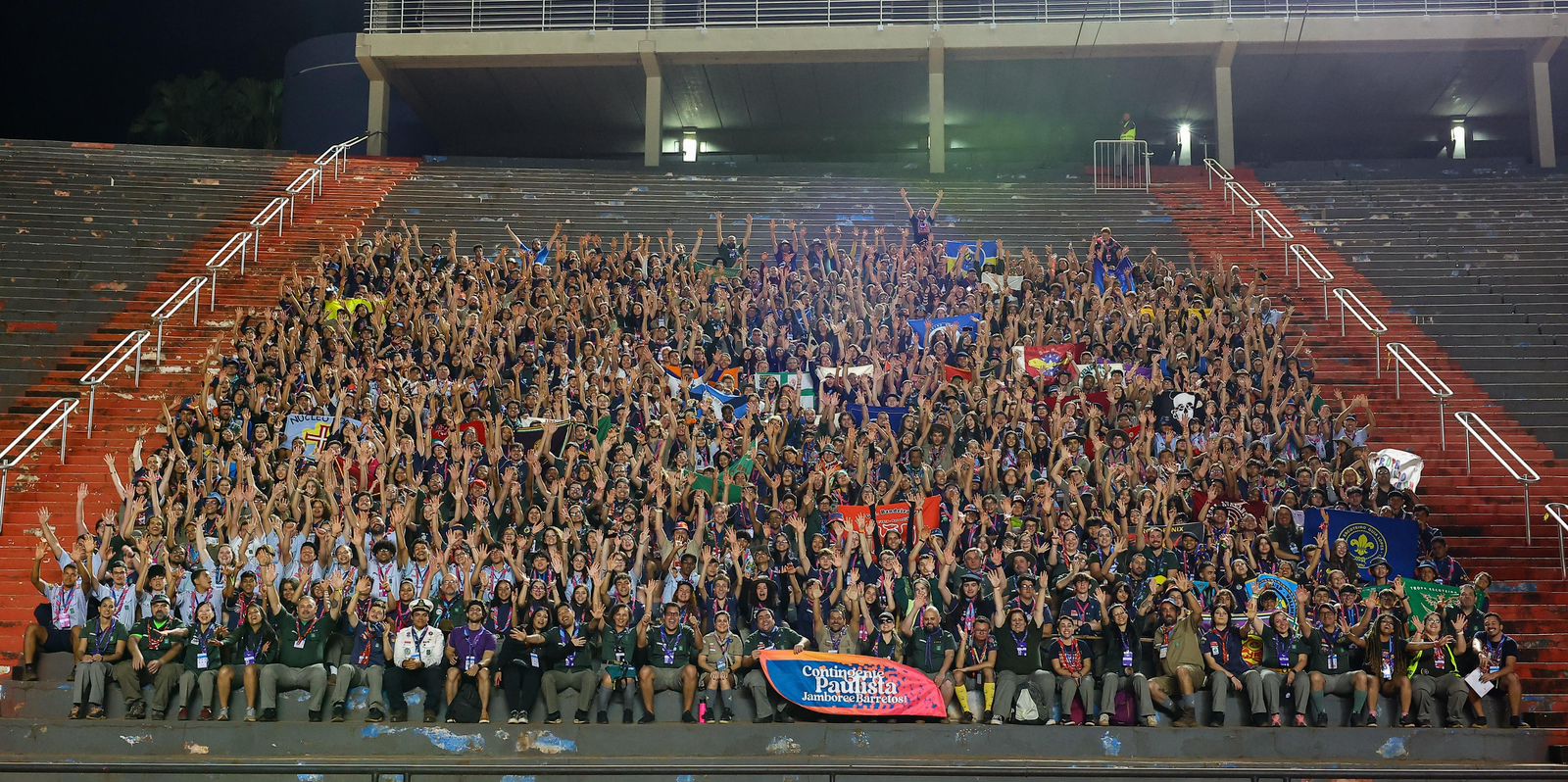 Escoteiros de São Paulo marcam presença no Jamboree do Centenário em Barretos