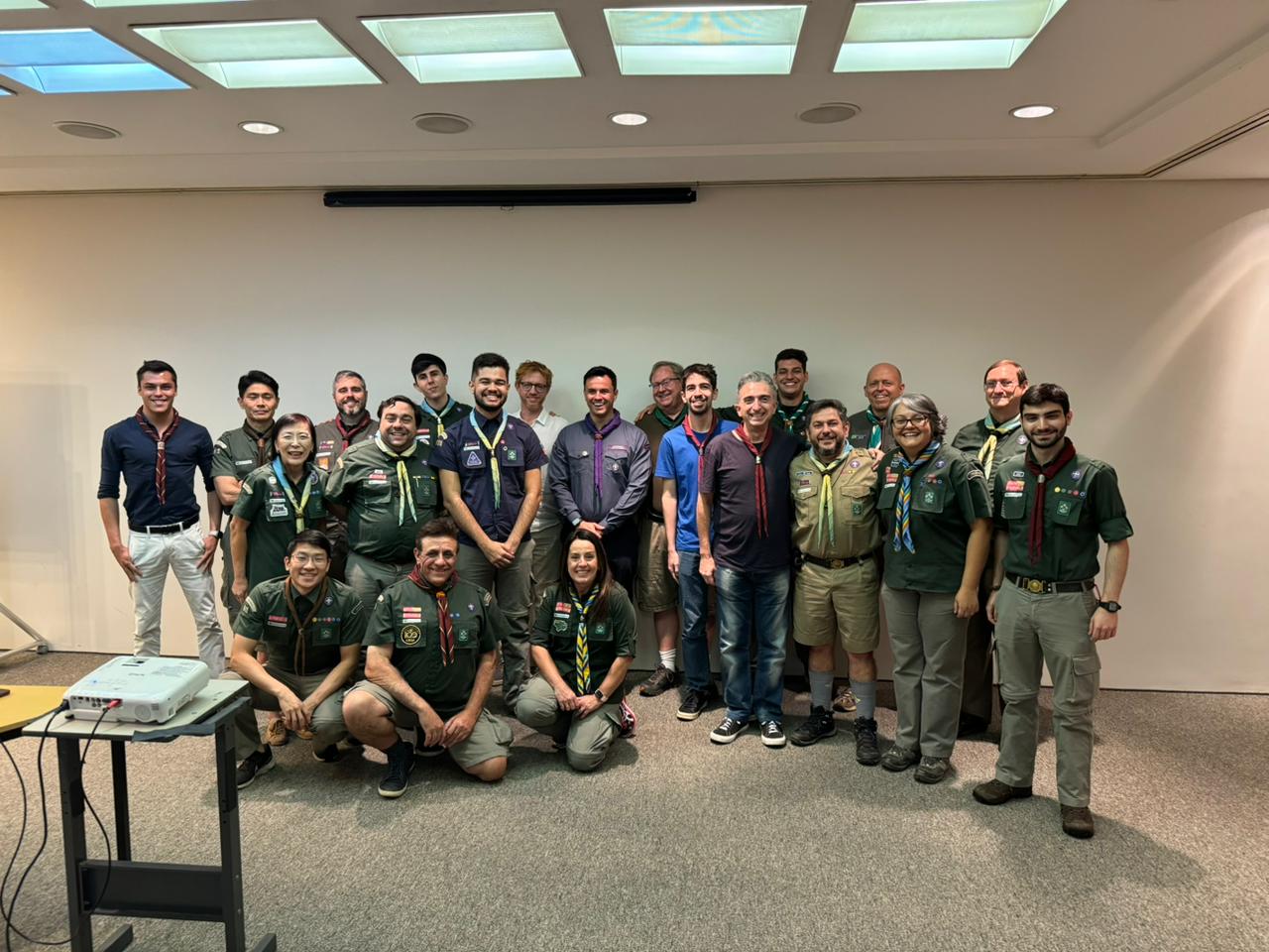 Diretoria Regional participa do Café com a Fundação do Escotismo Mundial