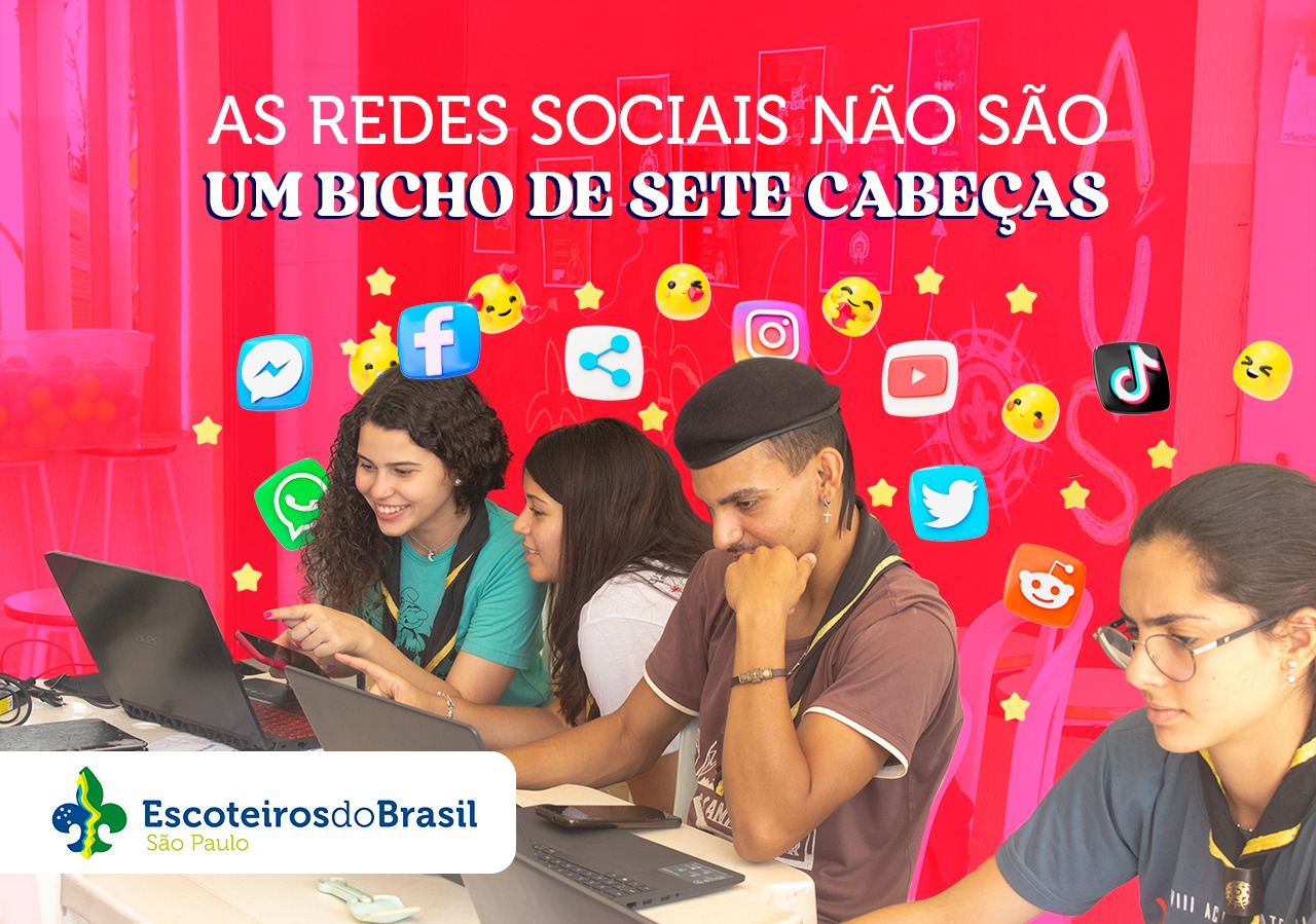 As redes sociais não são um bicho de sete cabeças