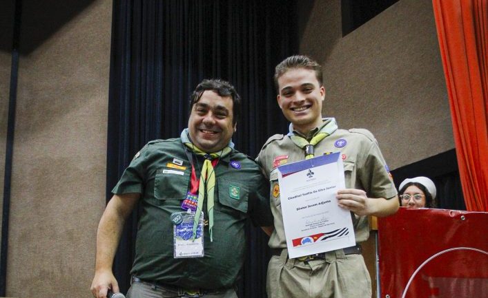 Claudinei Júnior é eleito novo Diretor Jovem da Região Escoteira de São Paulo.