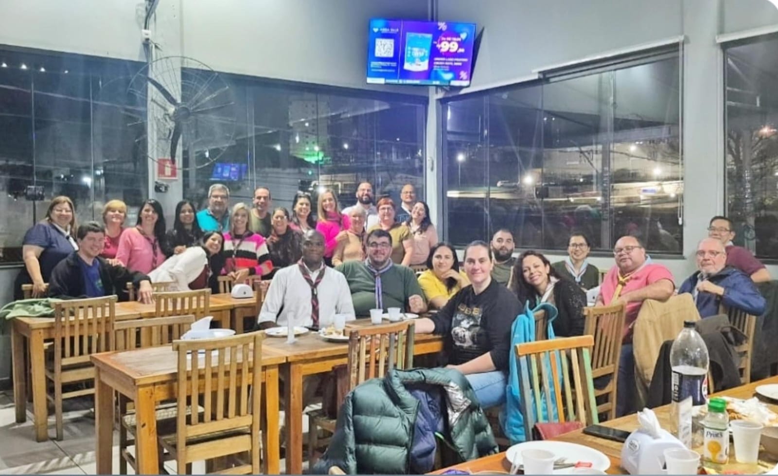 32º Distrito comemora Dia do Chefe Escoteiro com jantar especial