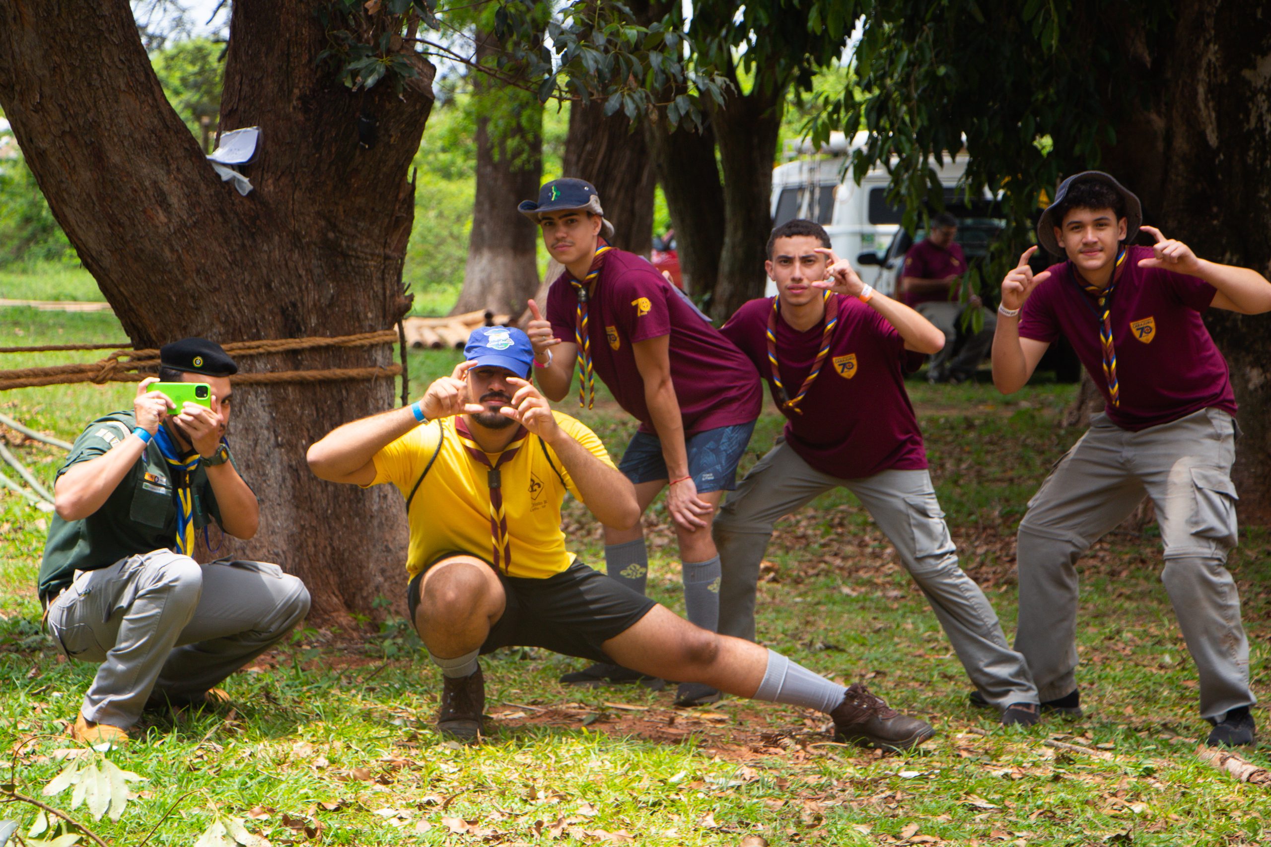 Grupo Escoteiro Carajuru realiza acampamento em comemoração aos 70 anos