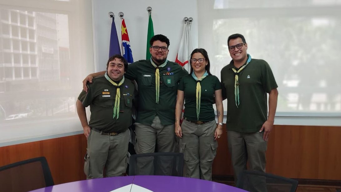 Conselheiro do CAN visita a Região Escoteira de São Paulo