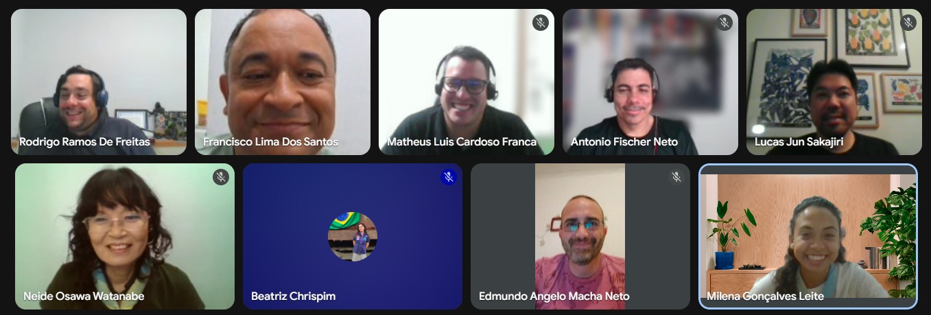 Rede de Jovens Líderes apresenta proposta do Plano de Ação e Orçamentário 2026–2027 em reunião on-line com a Diretoria Regional SP