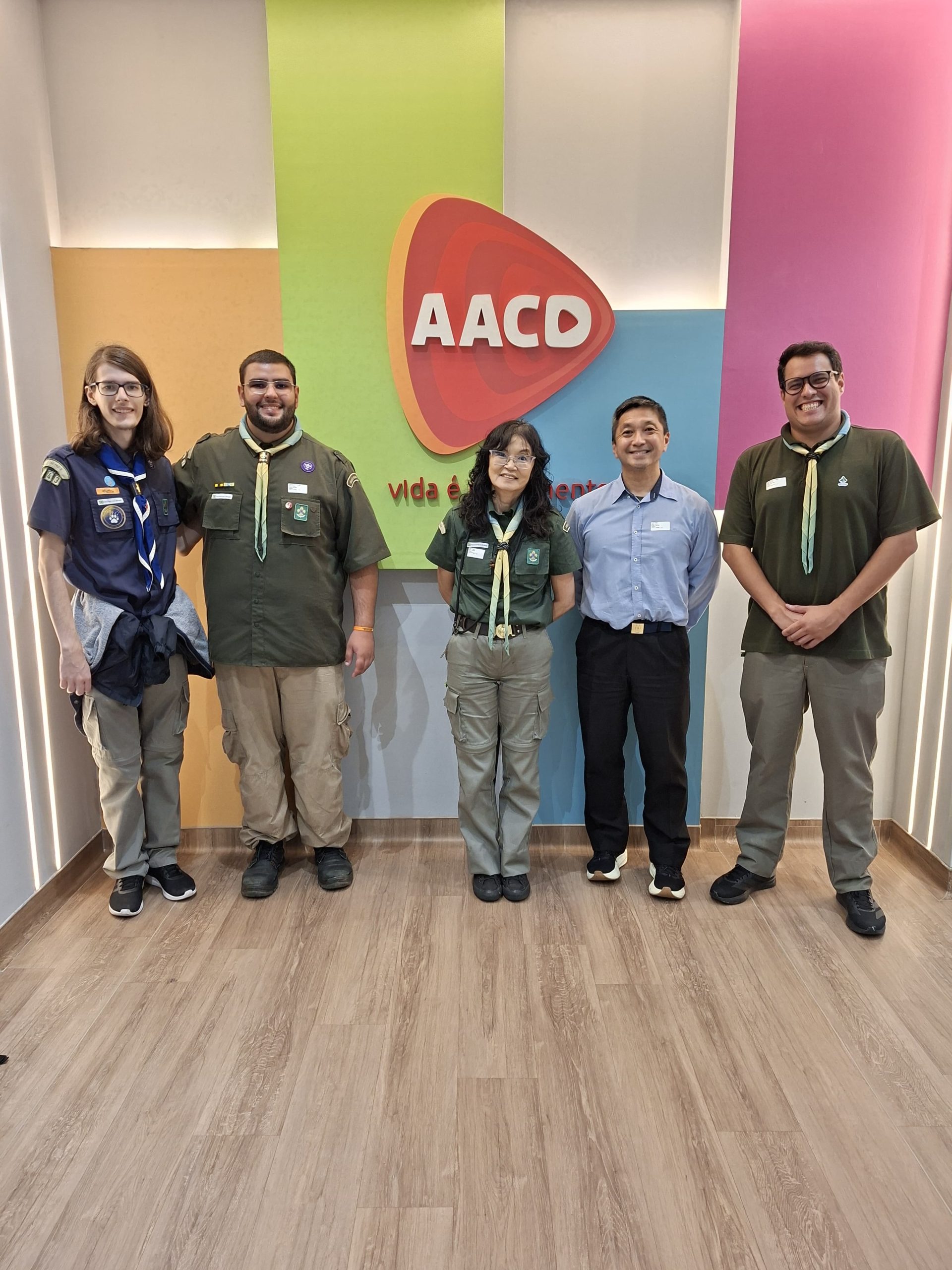 Parceria com a AACD avança com visita institucional da Região Escoteira de São Paulo